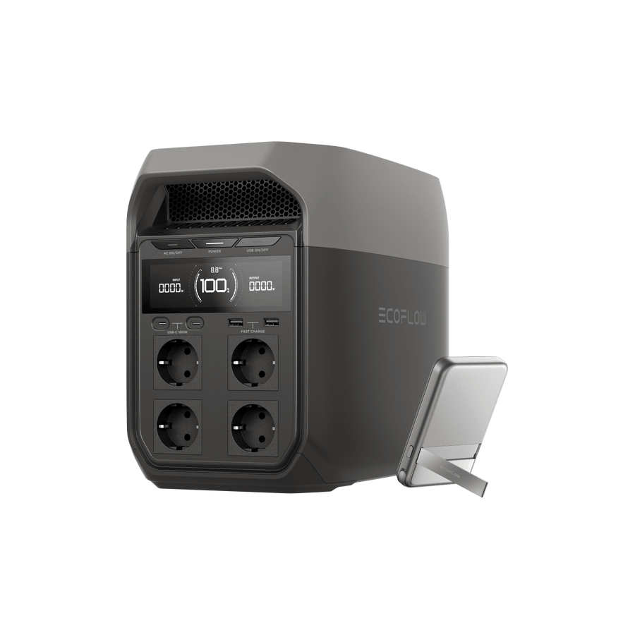 EcoFlow DELTA 3 Plus tragbare Powerstation mit X-Boost-Technologie bis 3600W