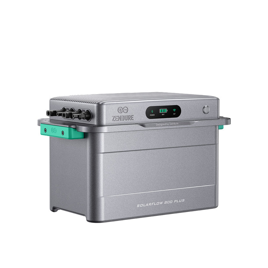 Zendure SolarFlow 800 Plus Balkonkraftwerk-Speicher mit Dual-MPPT in kompaktem Gehäuse