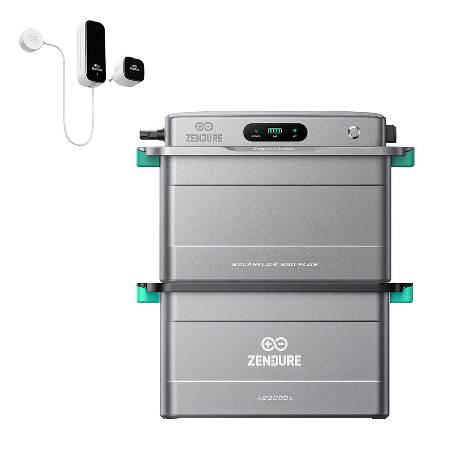 Zendure SolarFlow 800 Plus Balkonkraftwerk-Speicher mit Dual-MPPT in kompaktem Gehäuse