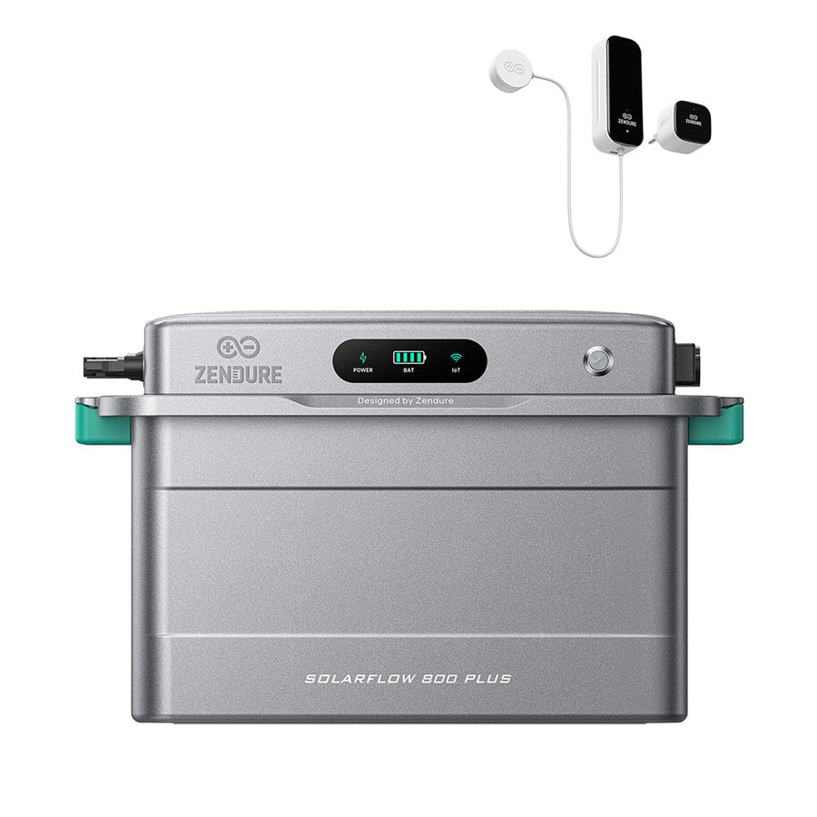 Zendure SolarFlow 800 Plus Balkonkraftwerk-Speicher mit Dual-MPPT in kompaktem Gehäuse