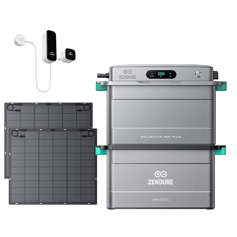 Zendure SolarFlow 800 Plus Balkonkraftwerk-Speicher mit Dual-MPPT in kompaktem Gehäuse