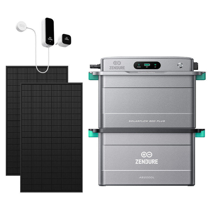 Zendure SolarFlow 800 Plus Balkonkraftwerk-Speicher mit Dual-MPPT in kompaktem Gehäuse