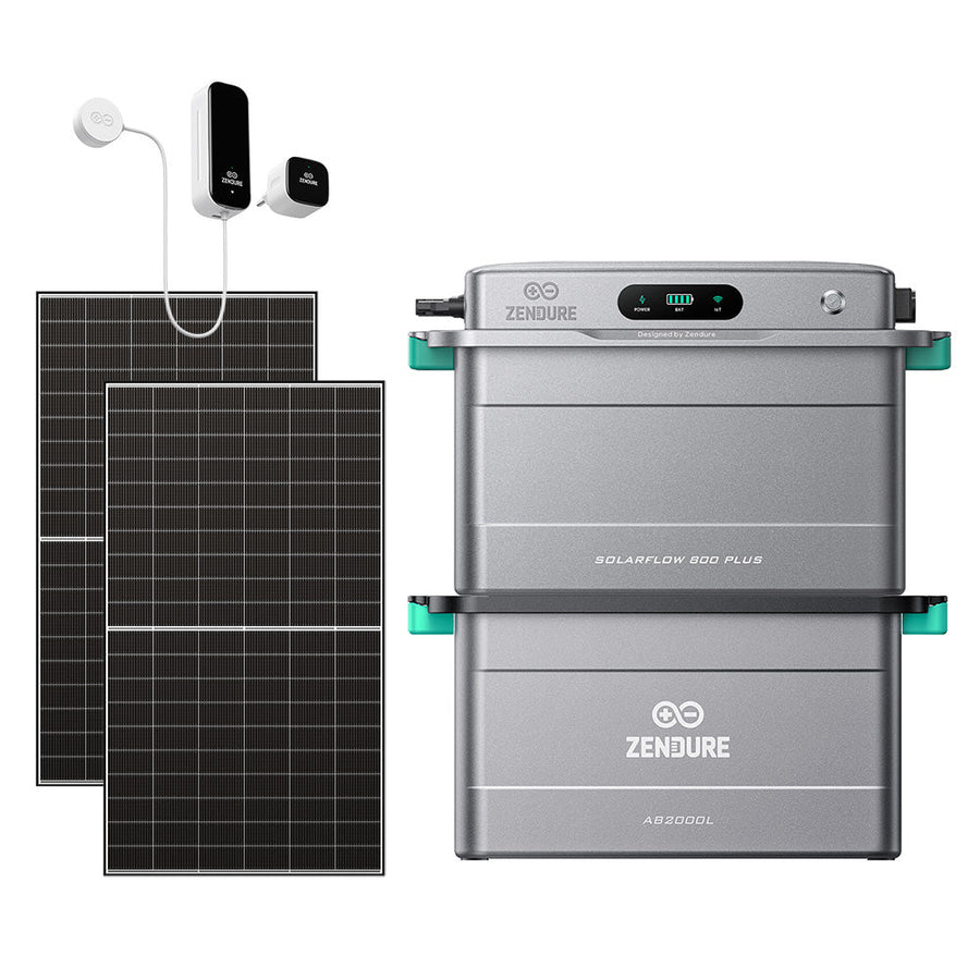 Zendure SolarFlow 800 Plus Balkonkraftwerk-Speicher mit Dual-MPPT in kompaktem Gehäuse