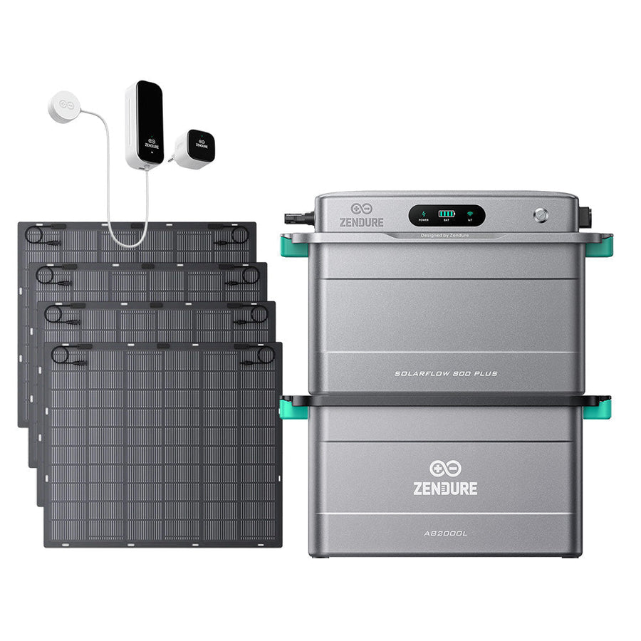 Zendure SolarFlow 800 Plus Balkonkraftwerk-Speicher mit Dual-MPPT in kompaktem Gehäuse
