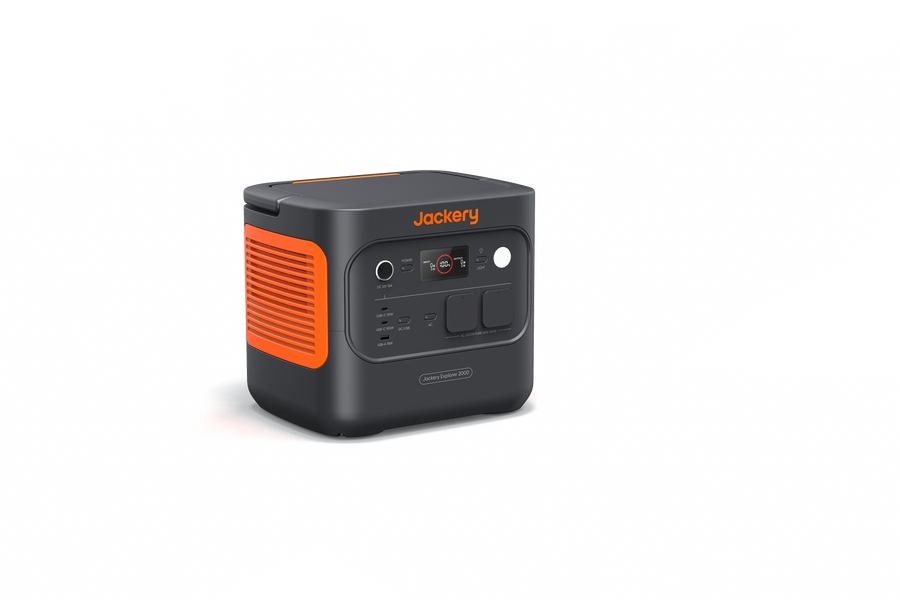 Jackery Explorer 2000 v2 kompakte LiFePO4-Powerstation mit 2042Wh und 2200W