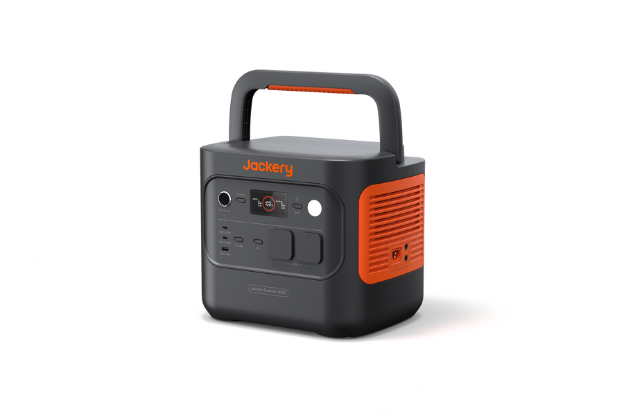 Jackery Explorer 2000 v2 kompakte LiFePO4-Powerstation mit 2042Wh und 2200W