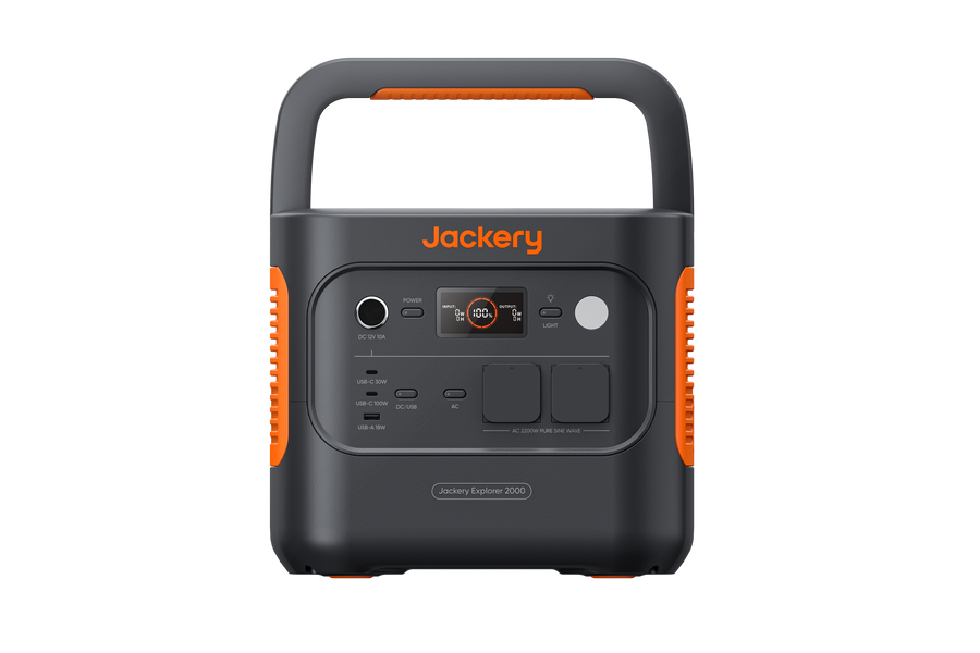 Jackery Explorer 2000 v2 kompakte LiFePO4-Powerstation mit 2042Wh und 2200W