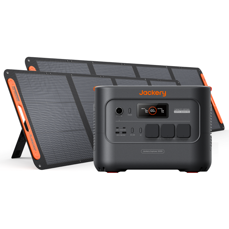 Jackery Explorer 3000 v2 tragbare Powerstation in kompaktem Design mit 3072Wh Kapazität