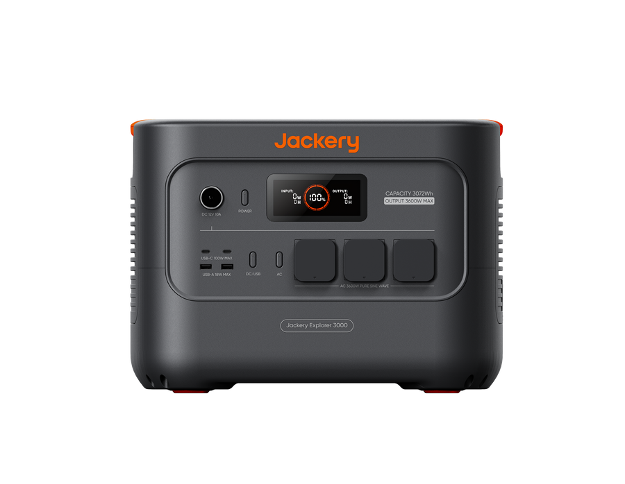 Jackery Explorer 3000 v2 tragbare Powerstation in kompaktem Design mit 3072Wh Kapazität