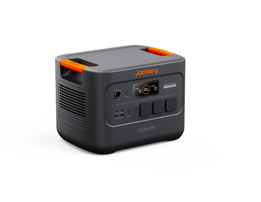 Jackery Explorer 3000 v2 tragbare Powerstation in kompaktem Design mit 3072Wh Kapazität