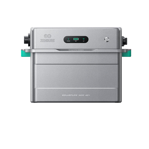 Zendure SolarFlow 1600 AC+ Balkonkraftwerk-Speicher in grauem Gehäuse