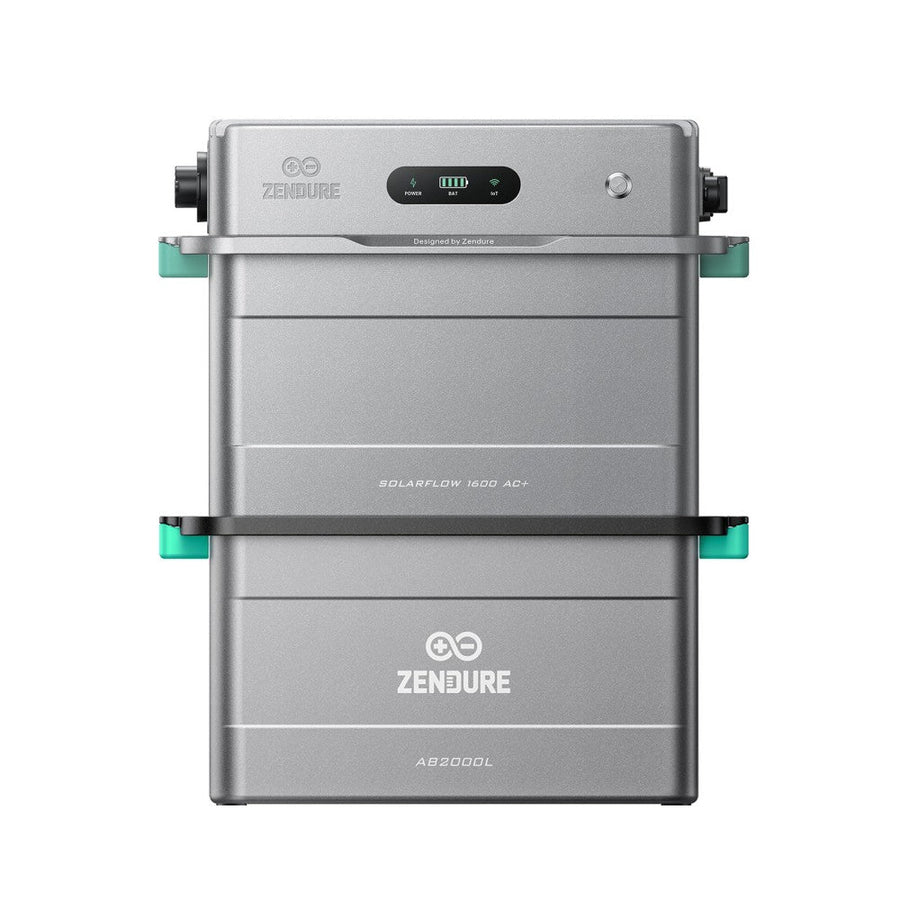 Zendure SolarFlow 1600 AC+ Balkonkraftwerk-Speicher in grauem Gehäuse