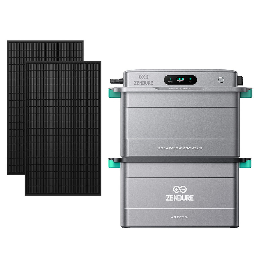 Zendure SolarFlow 800 Plus Balkonkraftwerk-Speicher mit Dual-MPPT in kompaktem Gehäuse