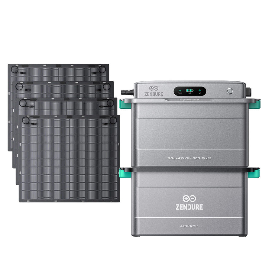 Zendure SolarFlow 800 Plus Balkonkraftwerk-Speicher mit Dual-MPPT in kompaktem Gehäuse