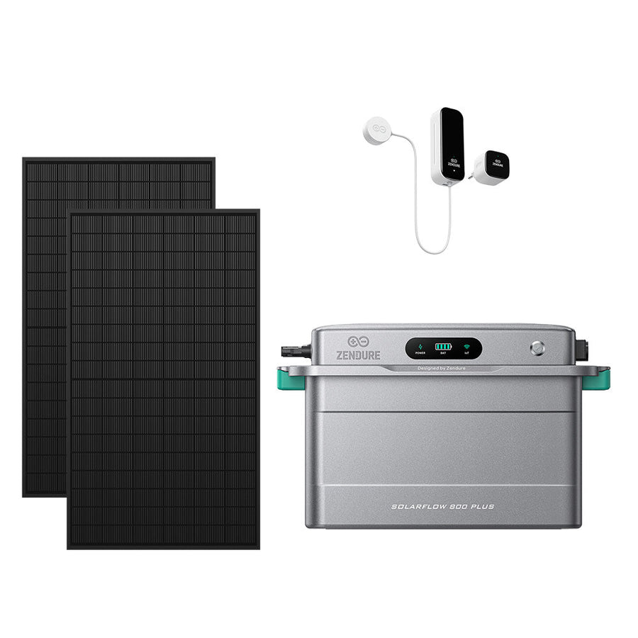 Zendure SolarFlow 800 Plus Balkonkraftwerk-Speicher mit Dual-MPPT in kompaktem Gehäuse
