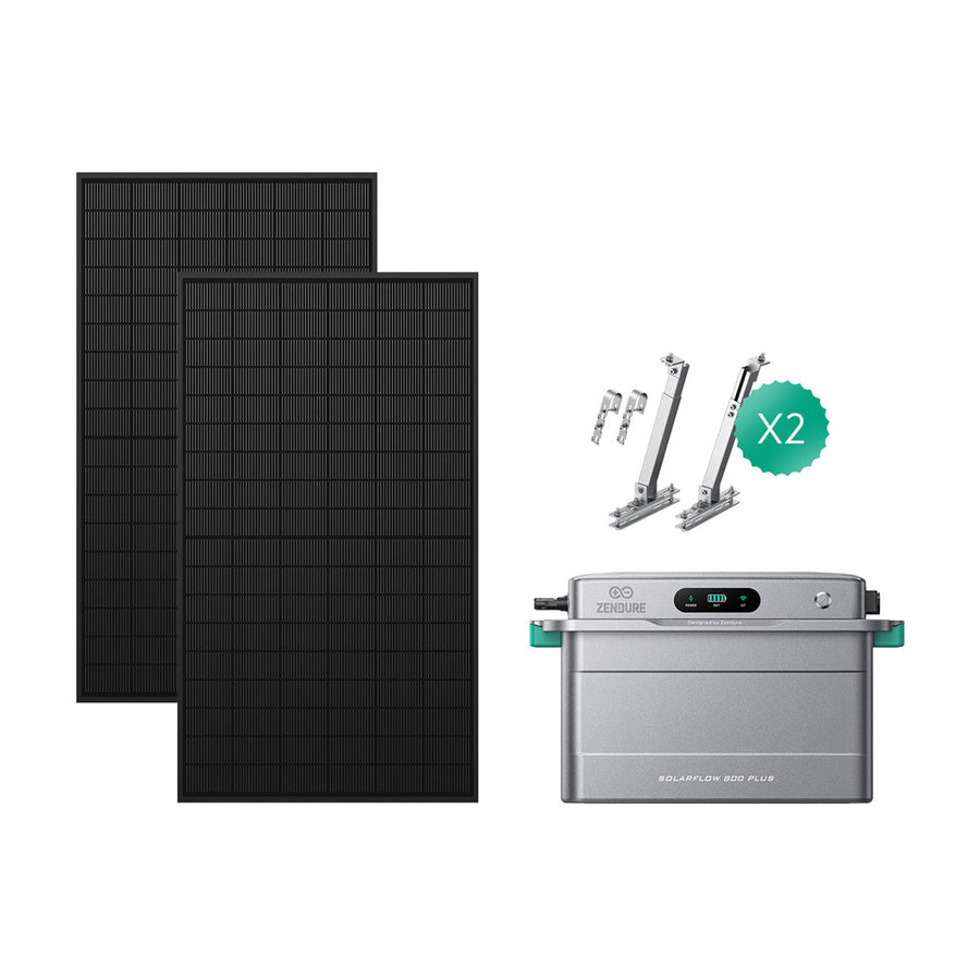 Zendure SolarFlow 800 Plus Balkonkraftwerk-Speicher mit Dual-MPPT in kompaktem Gehäuse