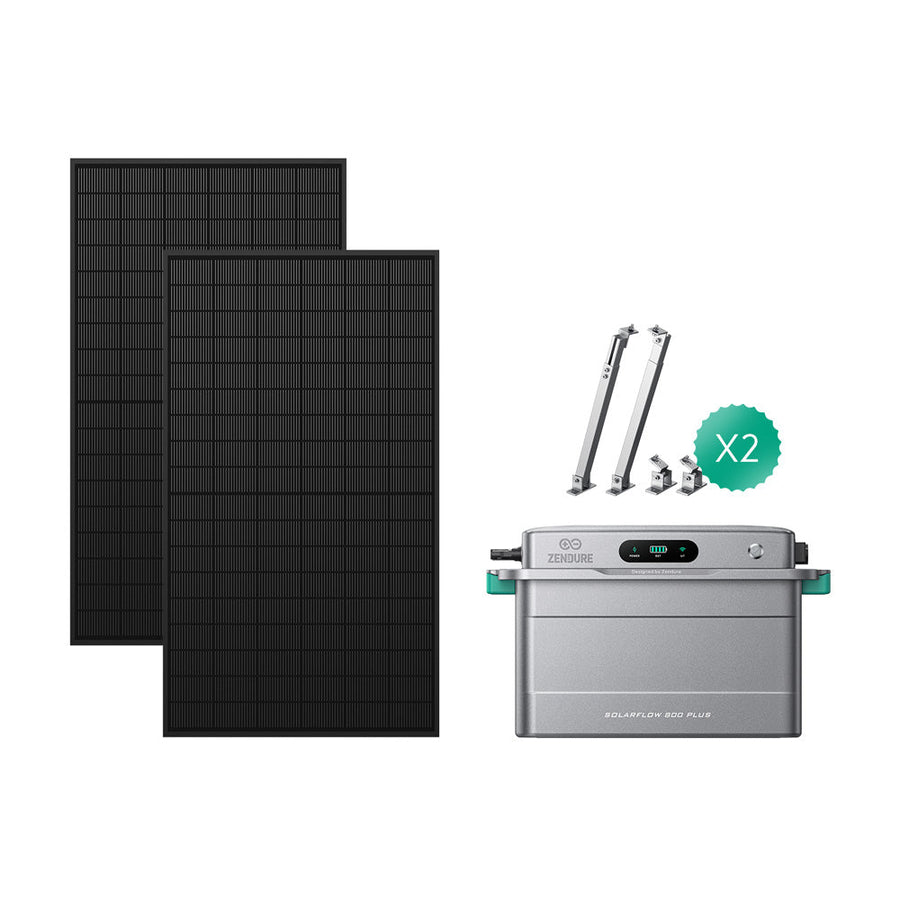 Zendure SolarFlow 800 Plus Balkonkraftwerk-Speicher mit Dual-MPPT in kompaktem Gehäuse