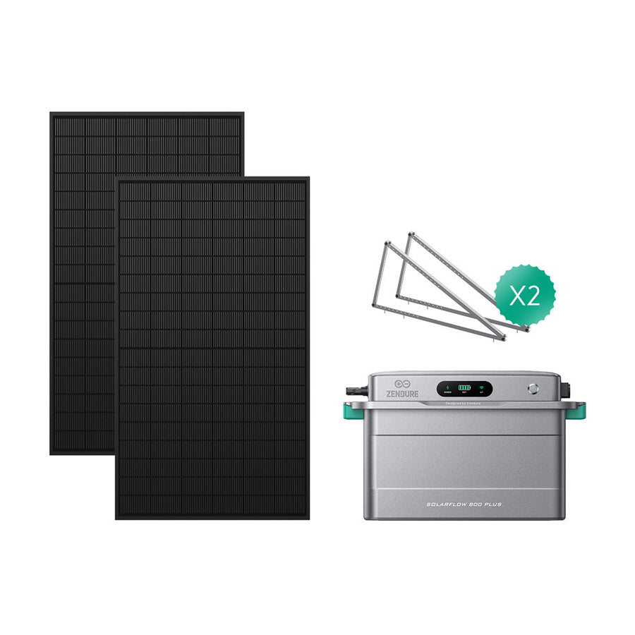 Zendure SolarFlow 800 Plus Balkonkraftwerk-Speicher mit Dual-MPPT in kompaktem Gehäuse