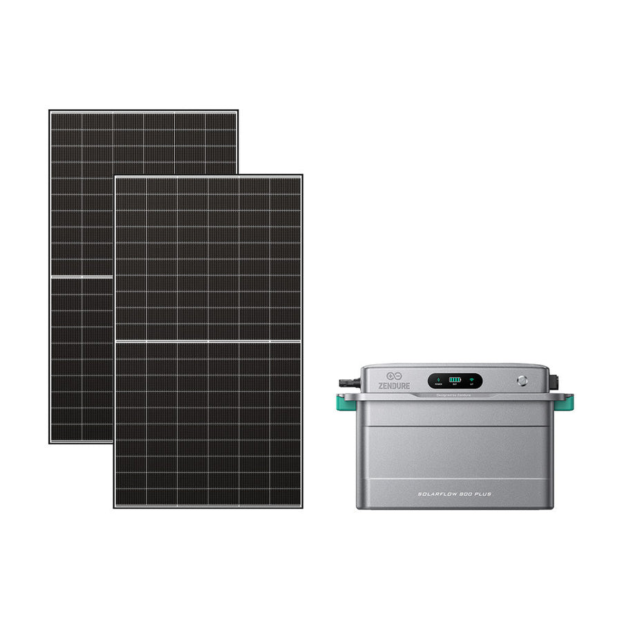 Zendure SolarFlow 800 Plus Balkonkraftwerk-Speicher mit Dual-MPPT in kompaktem Gehäuse