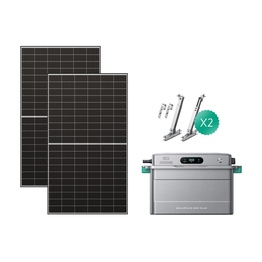 Zendure SolarFlow 800 Plus Balkonkraftwerk-Speicher mit Dual-MPPT in kompaktem Gehäuse