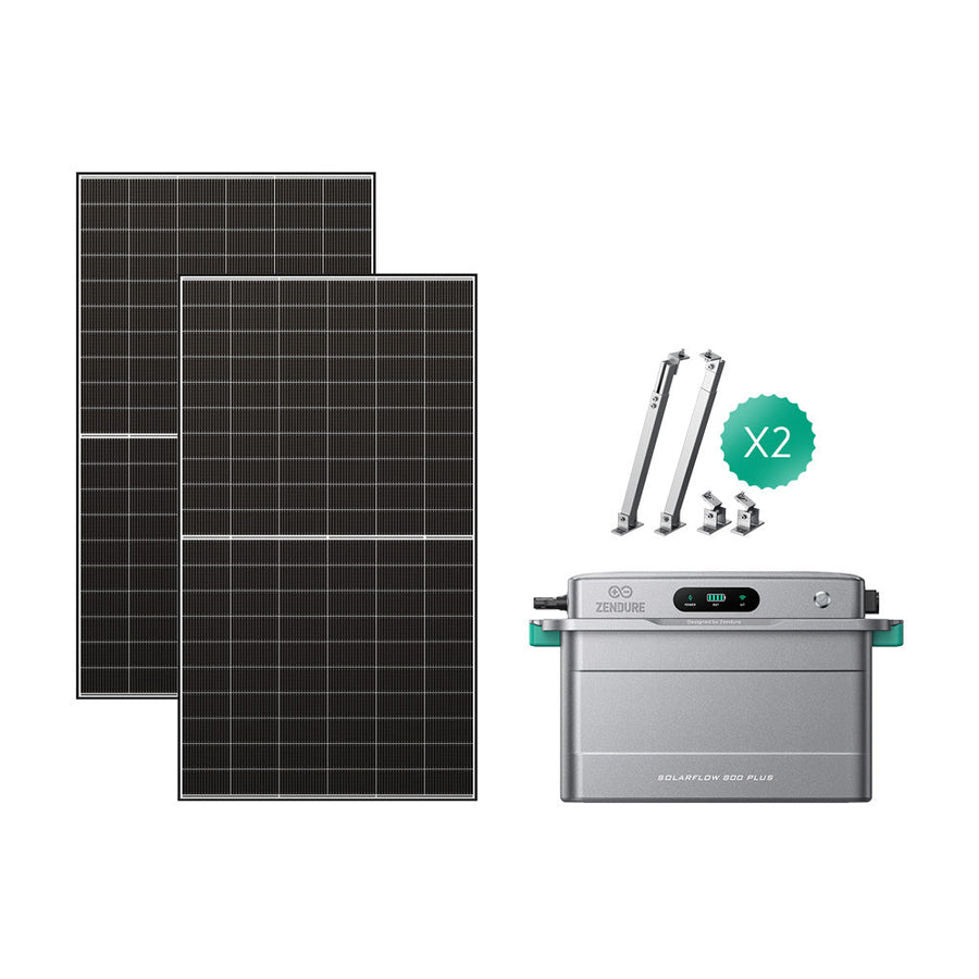 Zendure SolarFlow 800 Plus Balkonkraftwerk-Speicher mit Dual-MPPT in kompaktem Gehäuse