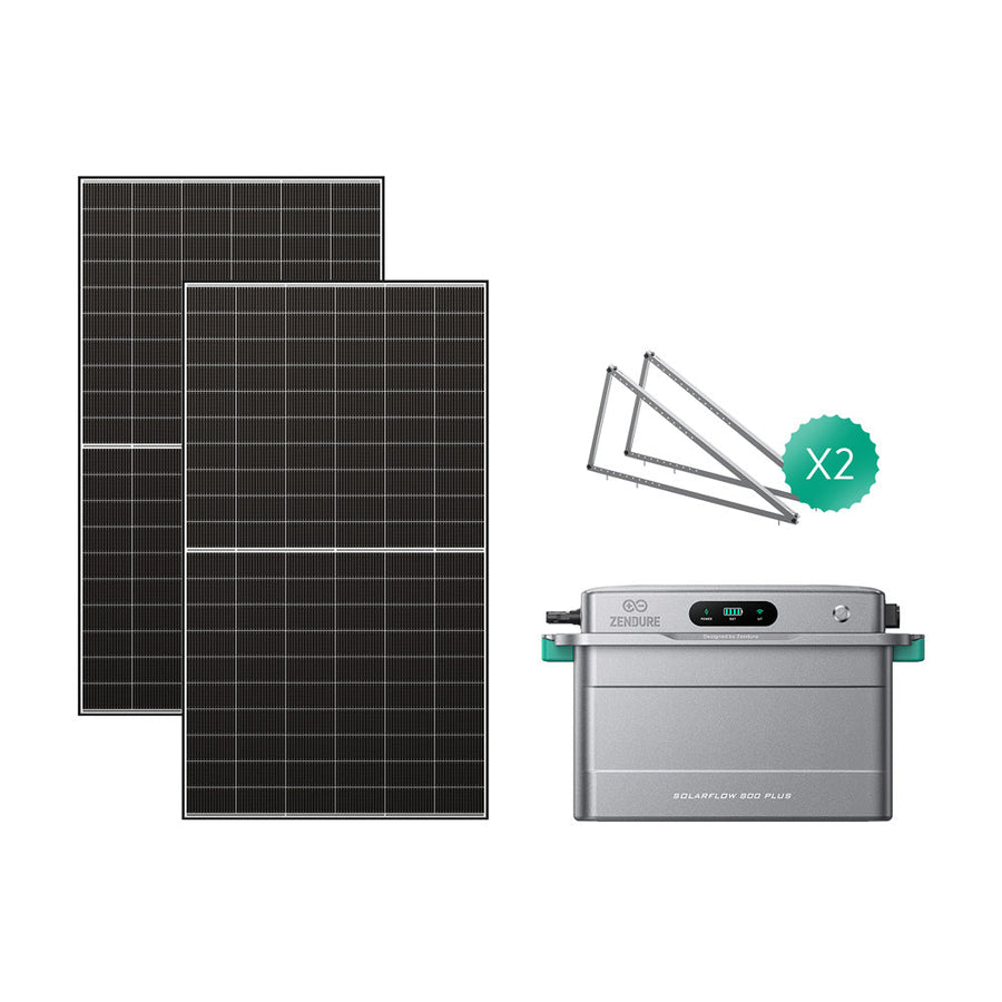 Zendure SolarFlow 800 Plus Balkonkraftwerk-Speicher mit Dual-MPPT in kompaktem Gehäuse