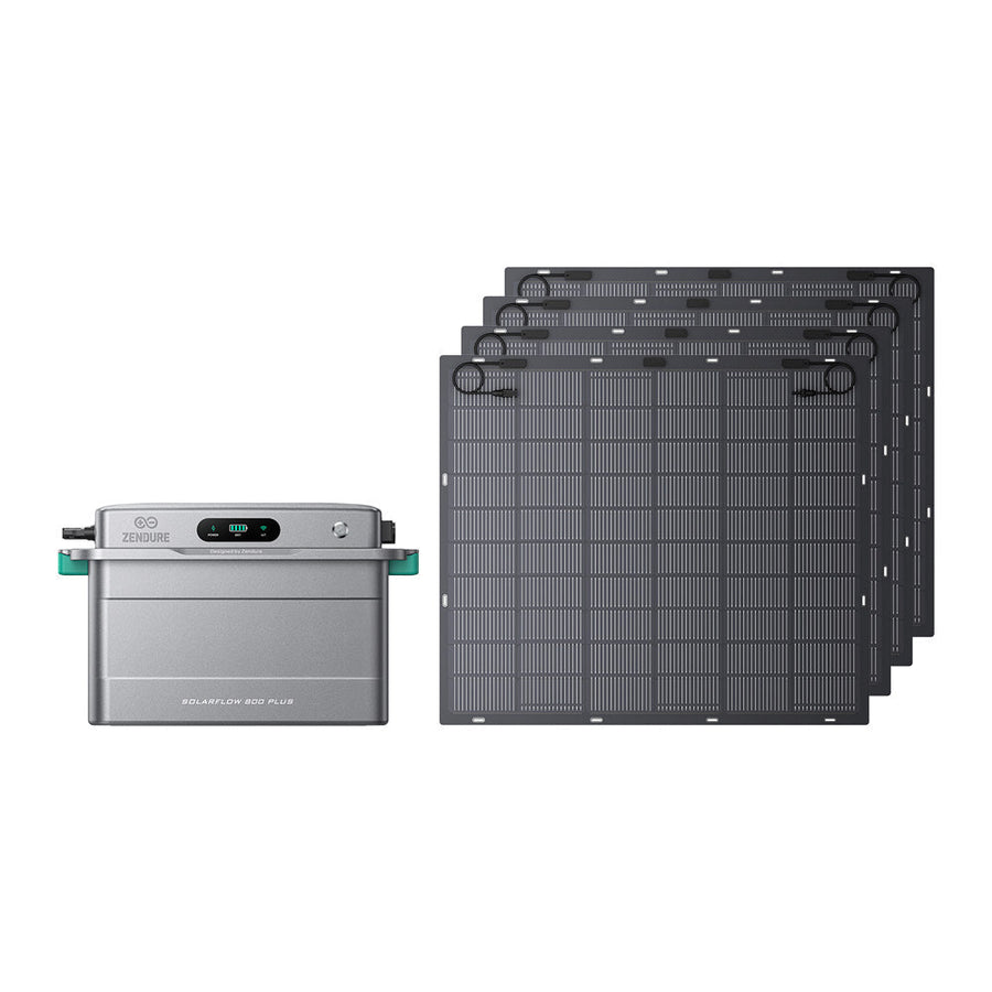 Zendure SolarFlow 800 Plus Balkonkraftwerk-Speicher mit Dual-MPPT in kompaktem Gehäuse