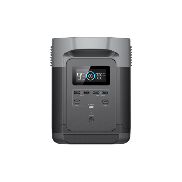EcoFlow DELTA mobile Powerstation mit 1260Wh Kapazität und 6 AC-Ausgängen