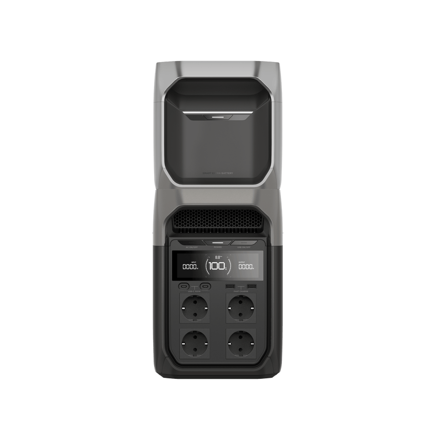 EcoFlow DELTA 3 Plus tragbare Powerstation mit X-Boost-Technologie bis 3600W
