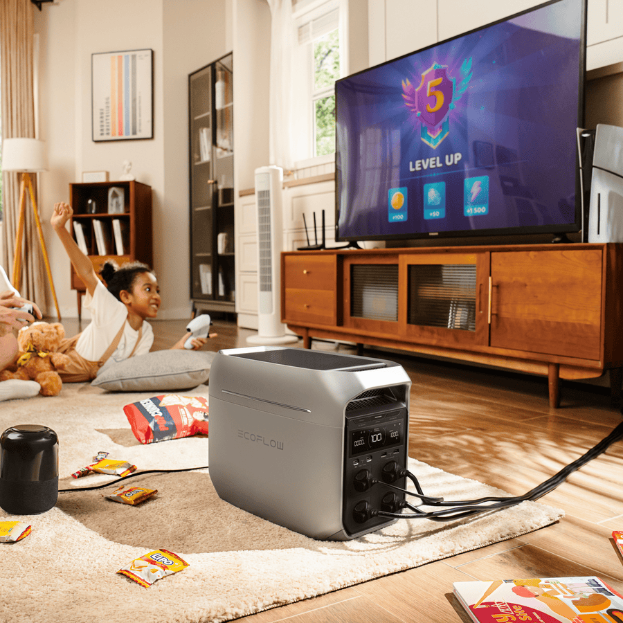EcoFlow DELTA 3 Plus tragbare Powerstation mit X-Boost-Technologie bis 3600W