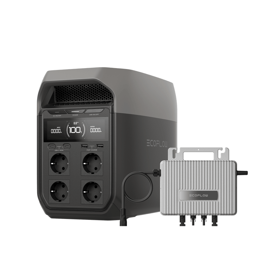 EcoFlow DELTA 3 Plus tragbare Powerstation mit X-Boost-Technologie bis 3600W