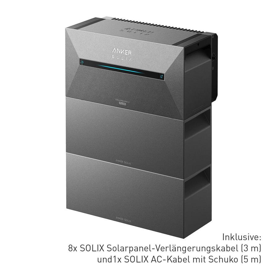 Anker SOLIX Solarbank 3 E2700 PRO + 2x BP2700 Erweiterungsakku